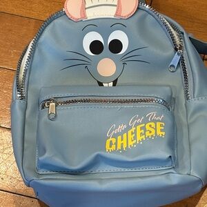 Ratatouille Pixar Blue Mouse 'Gotta Get That Cheese' Mini Backpack Kids Women’s